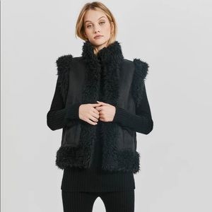 Reversible Faux Shearling Vest